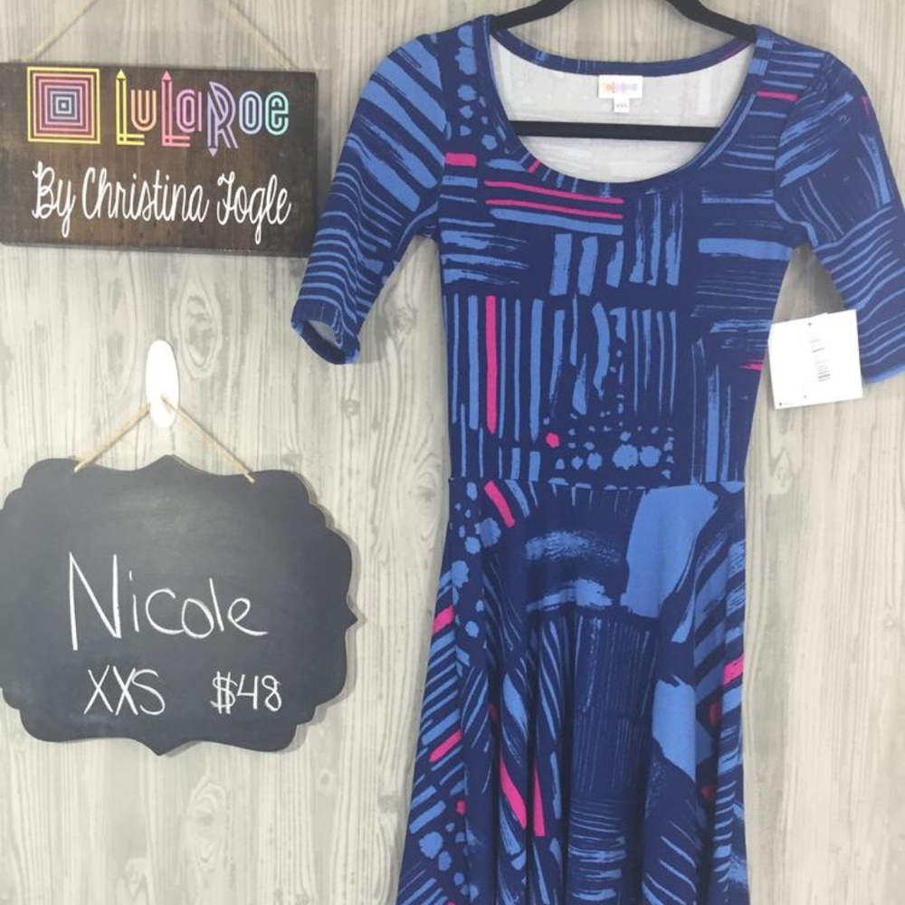 LuLaRoe XXS Nicole Dress
